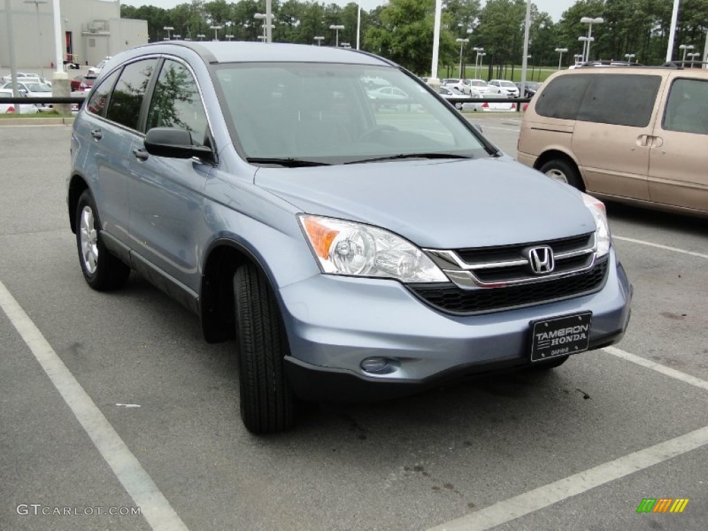 2011 CR-V SE 4WD - Glacier Blue Metallic / Gray photo #39