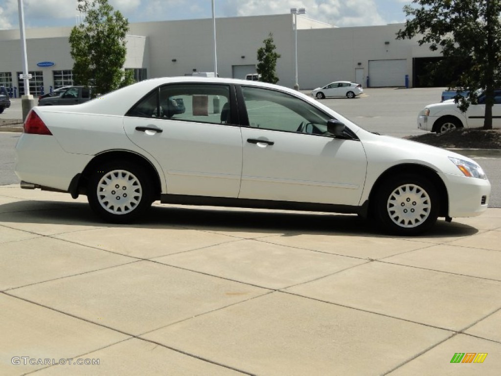 2006 Accord Value Package Sedan - Taffeta White / Ivory photo #4