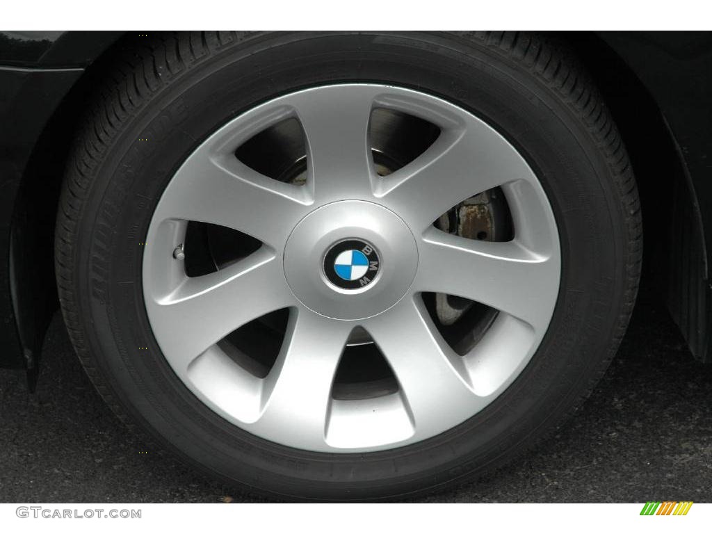 2006 7 Series 750Li Sedan - Black Sapphire Metallic / Black Nasca Leather photo #10