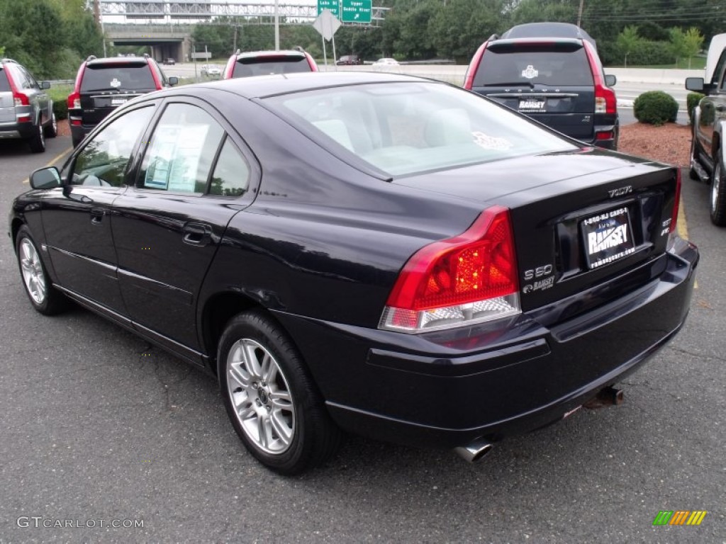 2006 S60 2.5T AWD - Magic Blue Metallic / Taupe photo #6