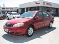 2005 Impulse Red Toyota Corolla LE  photo #2