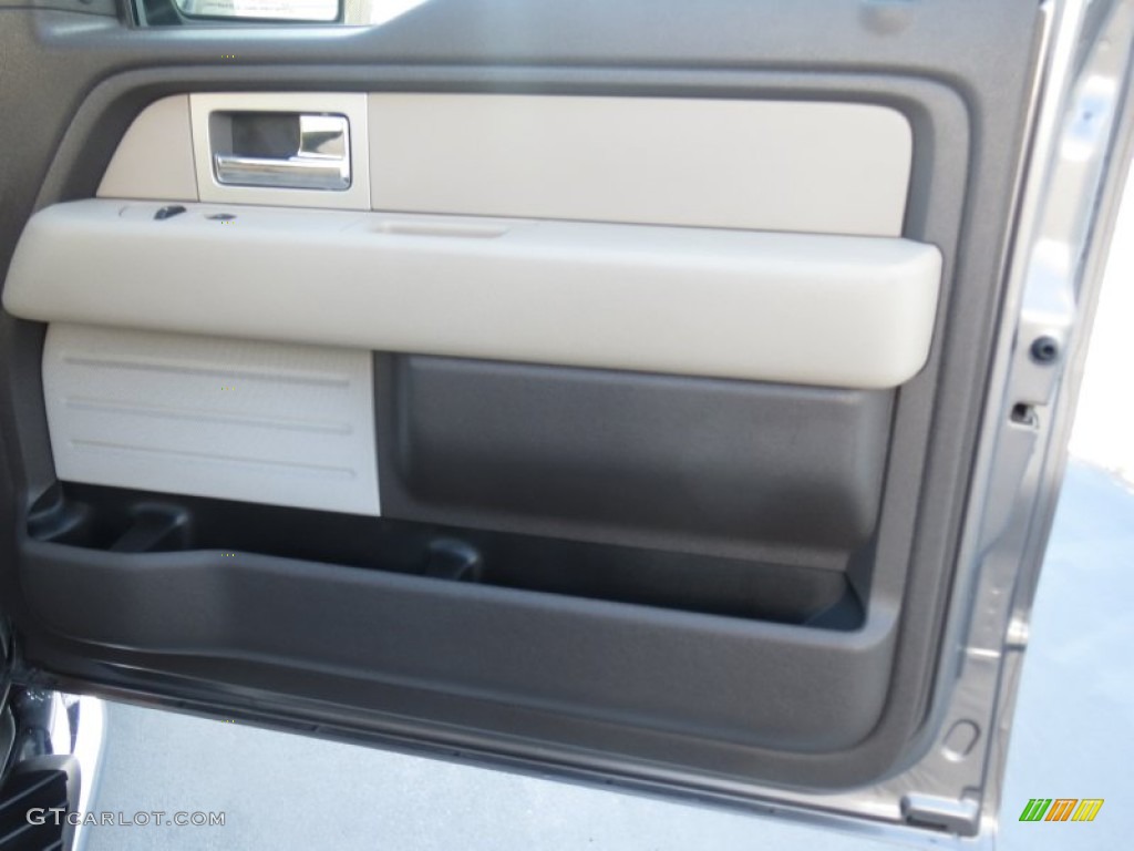 2010 F150 XLT SuperCrew - Sterling Grey Metallic / Medium Stone photo #25
