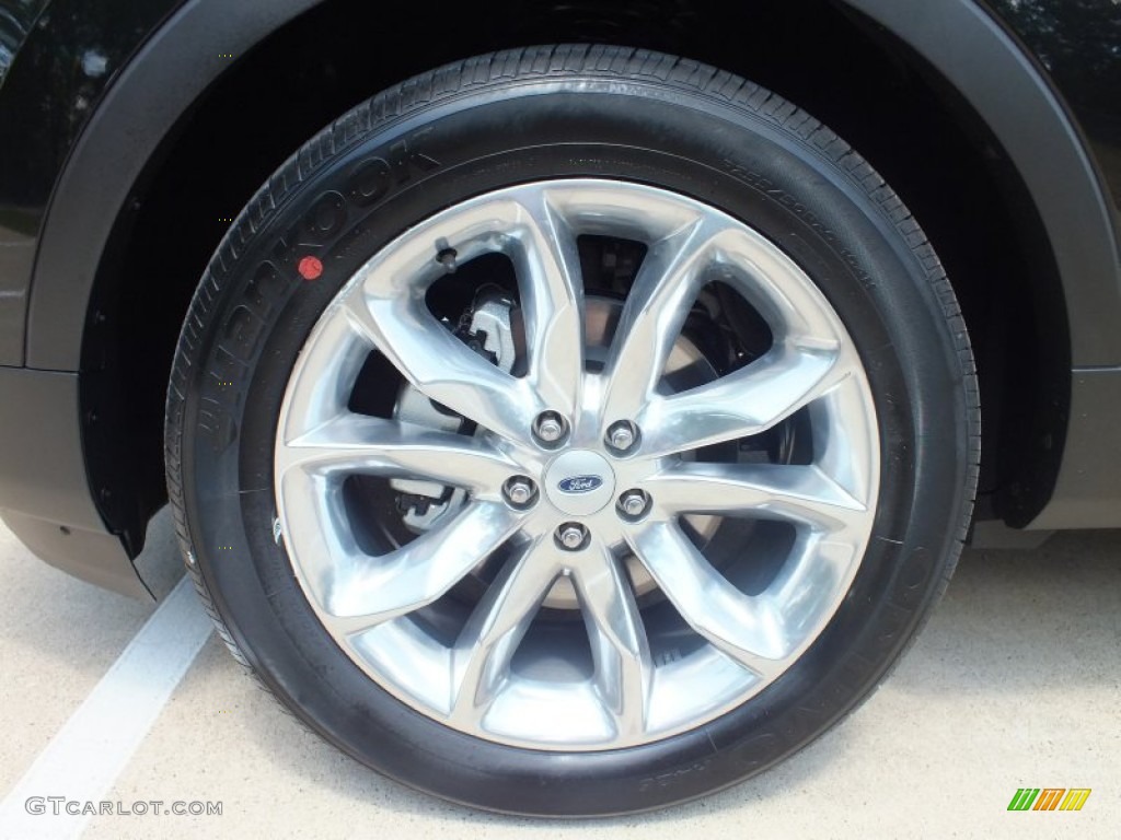 2013 Explorer Limited - Tuxedo Black Metallic / Charcoal Black photo #25