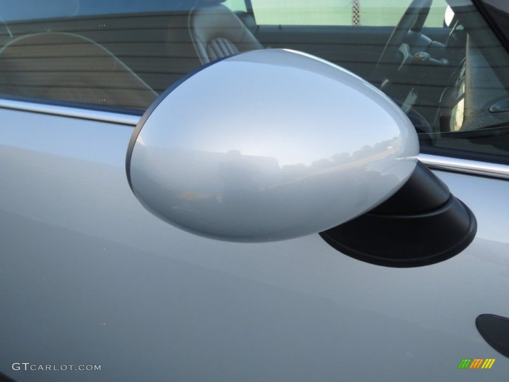 2008 Cooper S Convertible Sidewalk Edition - White Silver Metallic / Malt Brown English Leather photo #15