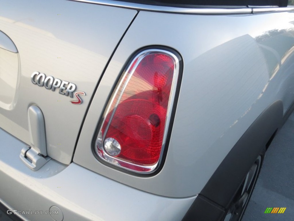 2008 Cooper S Convertible Sidewalk Edition - White Silver Metallic / Malt Brown English Leather photo #16