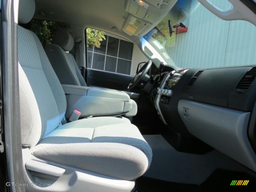 2007 Tundra SR5 Double Cab - Black / Beige photo #21