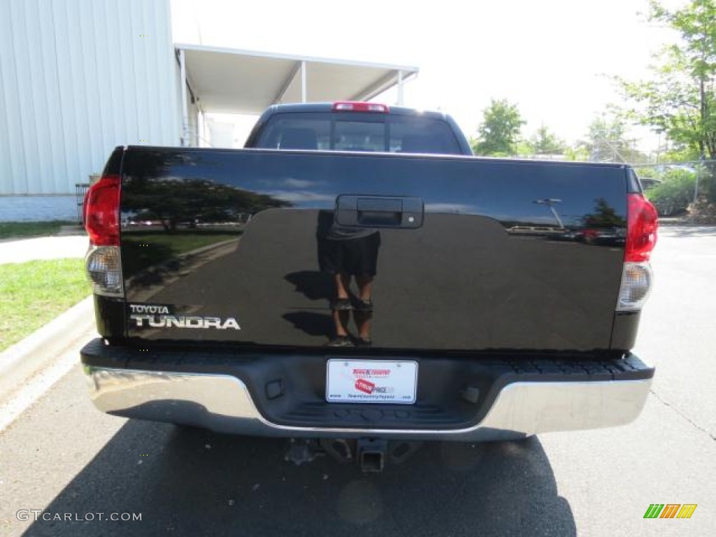 2007 Tundra SR5 Double Cab - Black / Beige photo #25