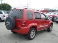 2005 Flame Red Jeep Liberty Limited 4x4  photo #5