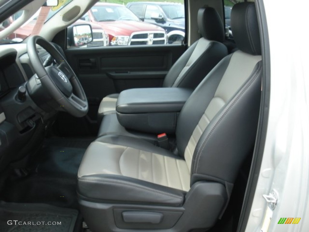 2011 Ram 1500 Express Regular Cab 4x4 - Bright Silver Metallic / Dark Slate Gray/Medium Graystone photo #14