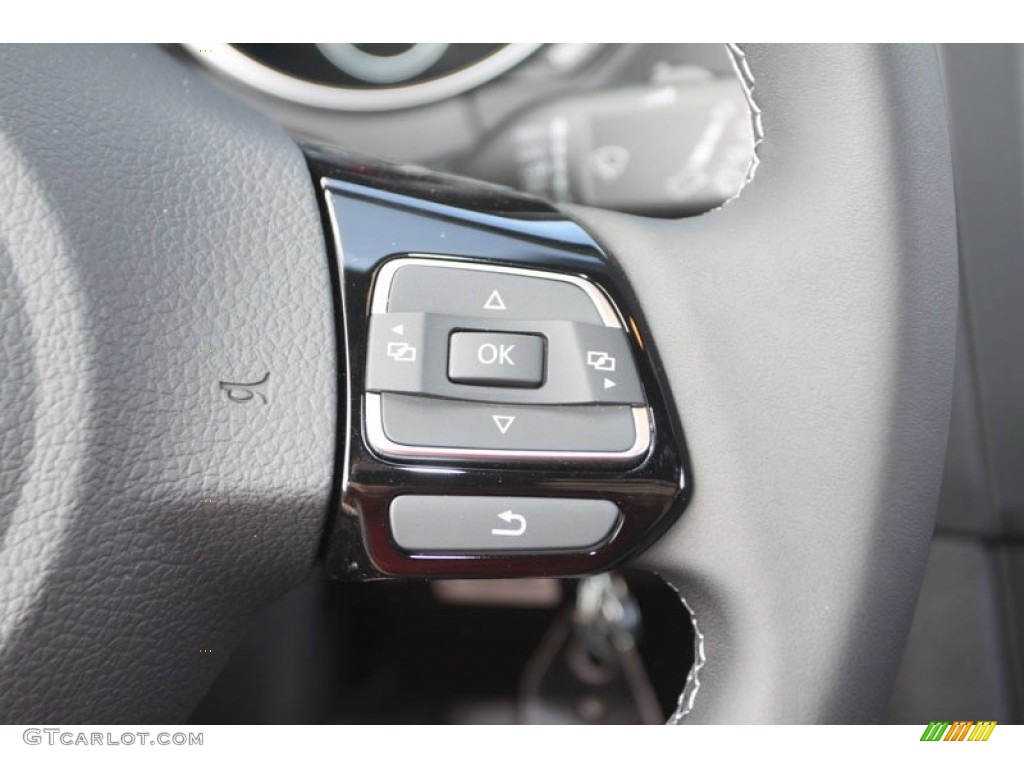 2013 Golf R 4 Door 4Motion - Rising Blue Metallic / Titan Black photo #20