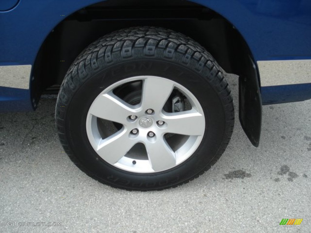 2011 Ram 1500 Big Horn Quad Cab 4x4 - Deep Water Blue Pearl / Dark Slate Gray/Medium Graystone photo #11