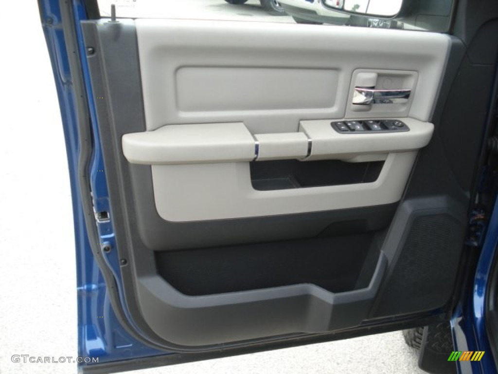 2011 Ram 1500 Big Horn Quad Cab 4x4 - Deep Water Blue Pearl / Dark Slate Gray/Medium Graystone photo #15