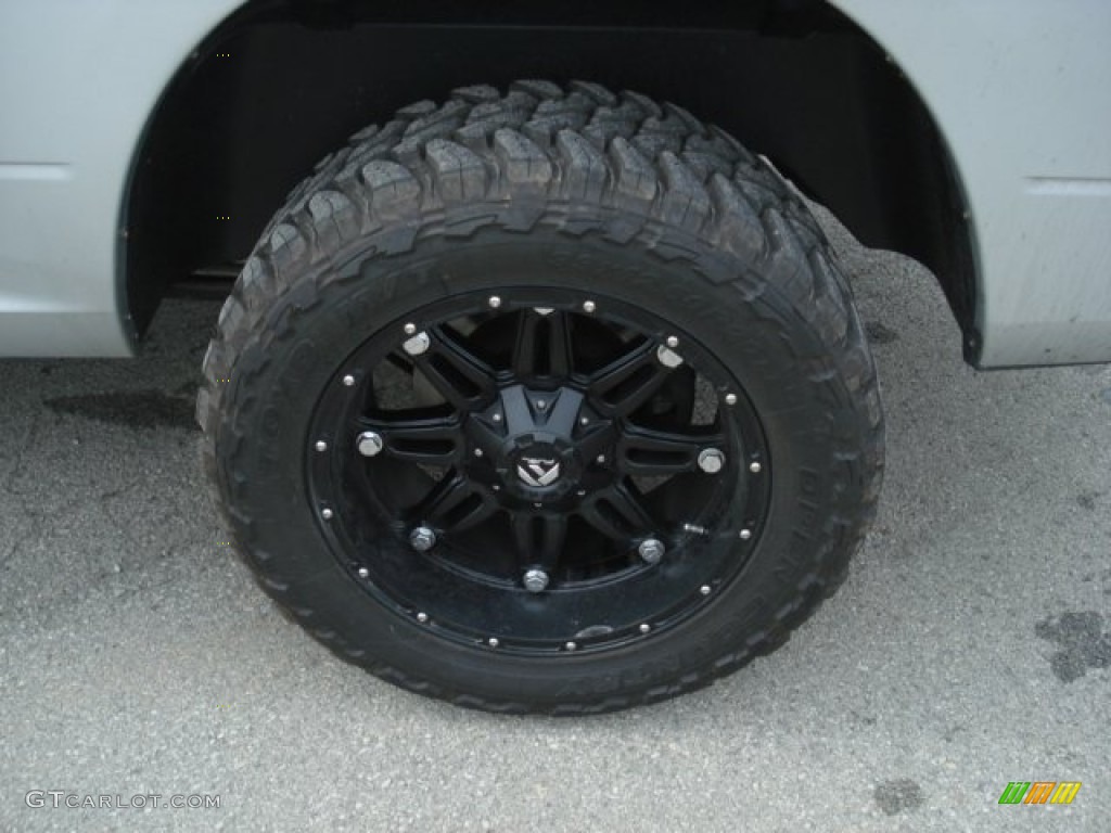 2009 Ram 1500 Big Horn Edition Crew Cab 4x4 - Bright Silver Metallic / Dark Slate/Medium Graystone photo #12