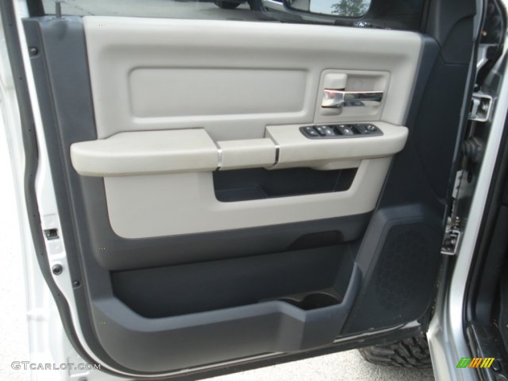 2009 Ram 1500 Big Horn Edition Crew Cab 4x4 - Bright Silver Metallic / Dark Slate/Medium Graystone photo #15