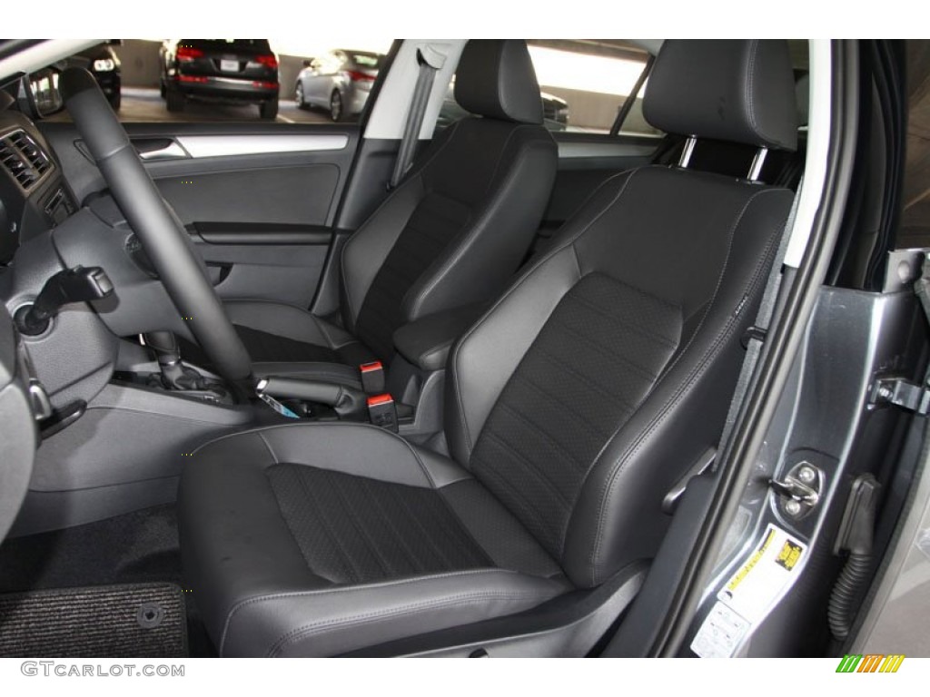 2013 Jetta SEL Sedan - Platinum Gray Metallic / Titan Black photo #14