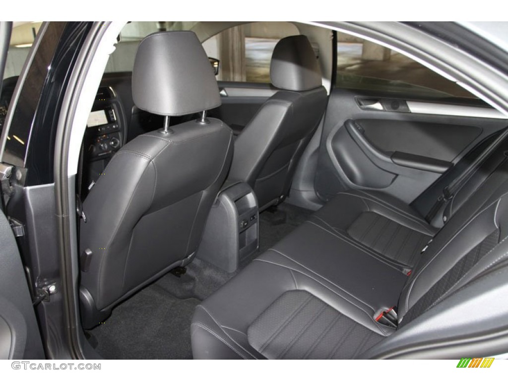 2013 Jetta SEL Sedan - Platinum Gray Metallic / Titan Black photo #15