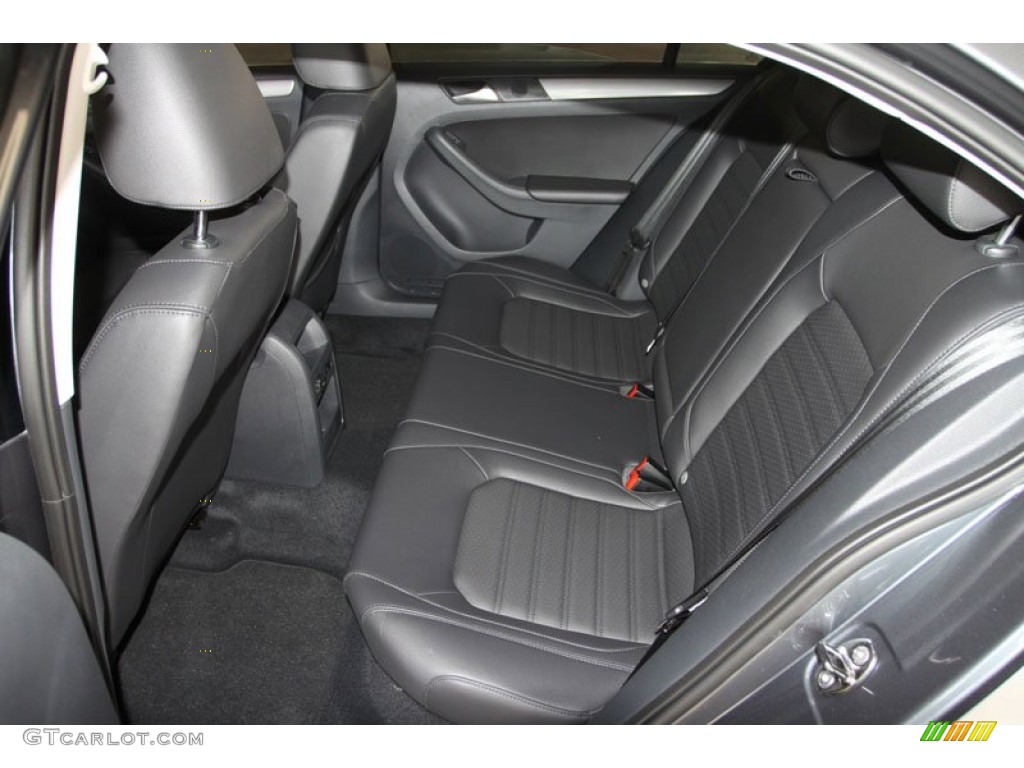 2013 Jetta SEL Sedan - Platinum Gray Metallic / Titan Black photo #16