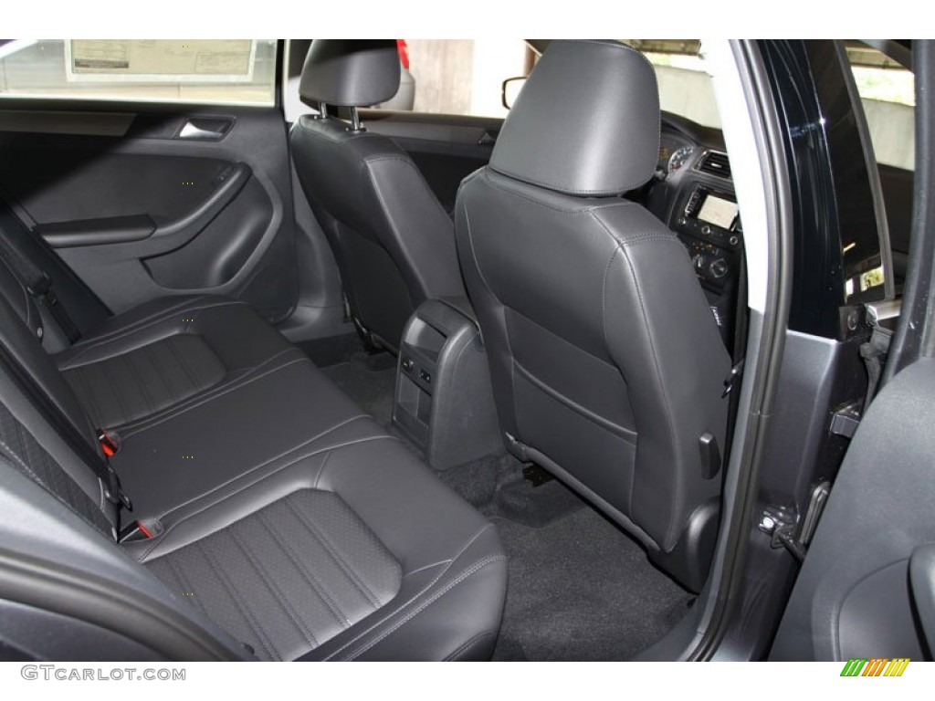 2013 Jetta SEL Sedan - Platinum Gray Metallic / Titan Black photo #22
