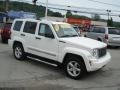 2008 Stone White Jeep Liberty Limited 4x4  photo #3