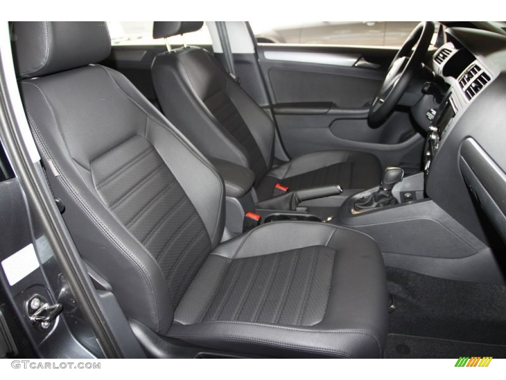 2013 Jetta SEL Sedan - Platinum Gray Metallic / Titan Black photo #25