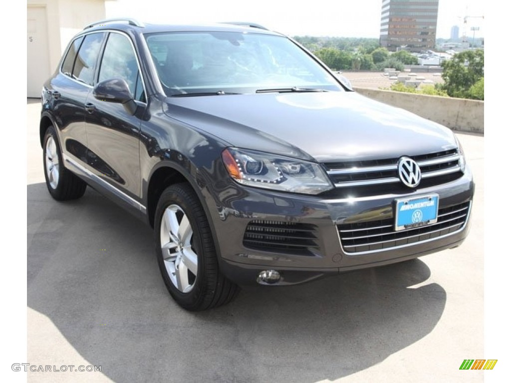 2013 Touareg TDI Lux 4XMotion - Galapagos Metallic / Black Anthracite photo #1