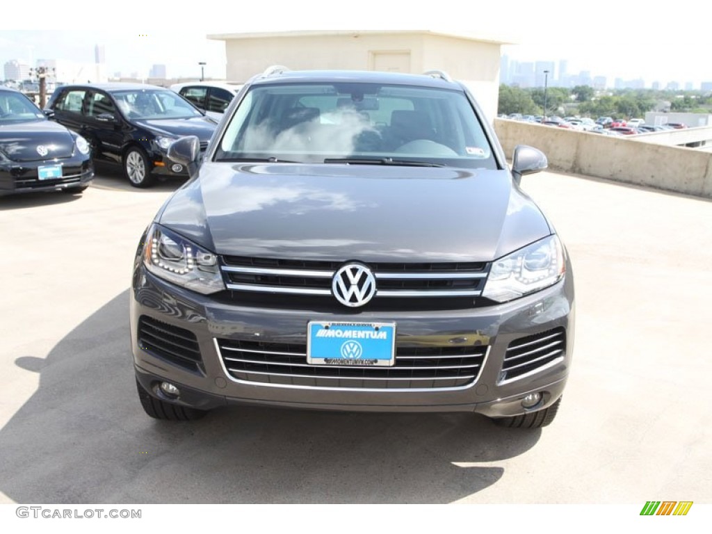 2013 Touareg TDI Lux 4XMotion - Galapagos Metallic / Black Anthracite photo #2