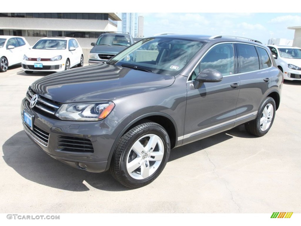 2013 Touareg TDI Lux 4XMotion - Galapagos Metallic / Black Anthracite photo #3