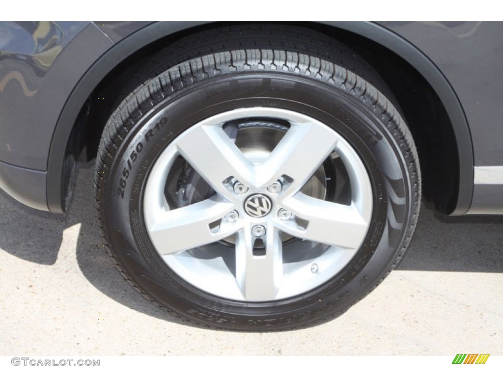2013 Touareg TDI Lux 4XMotion - Galapagos Metallic / Black Anthracite photo #4