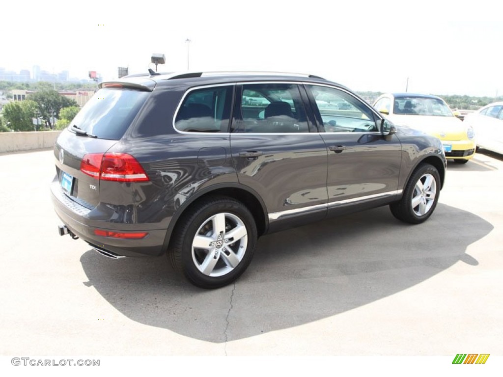 2013 Touareg TDI Lux 4XMotion - Galapagos Metallic / Black Anthracite photo #8