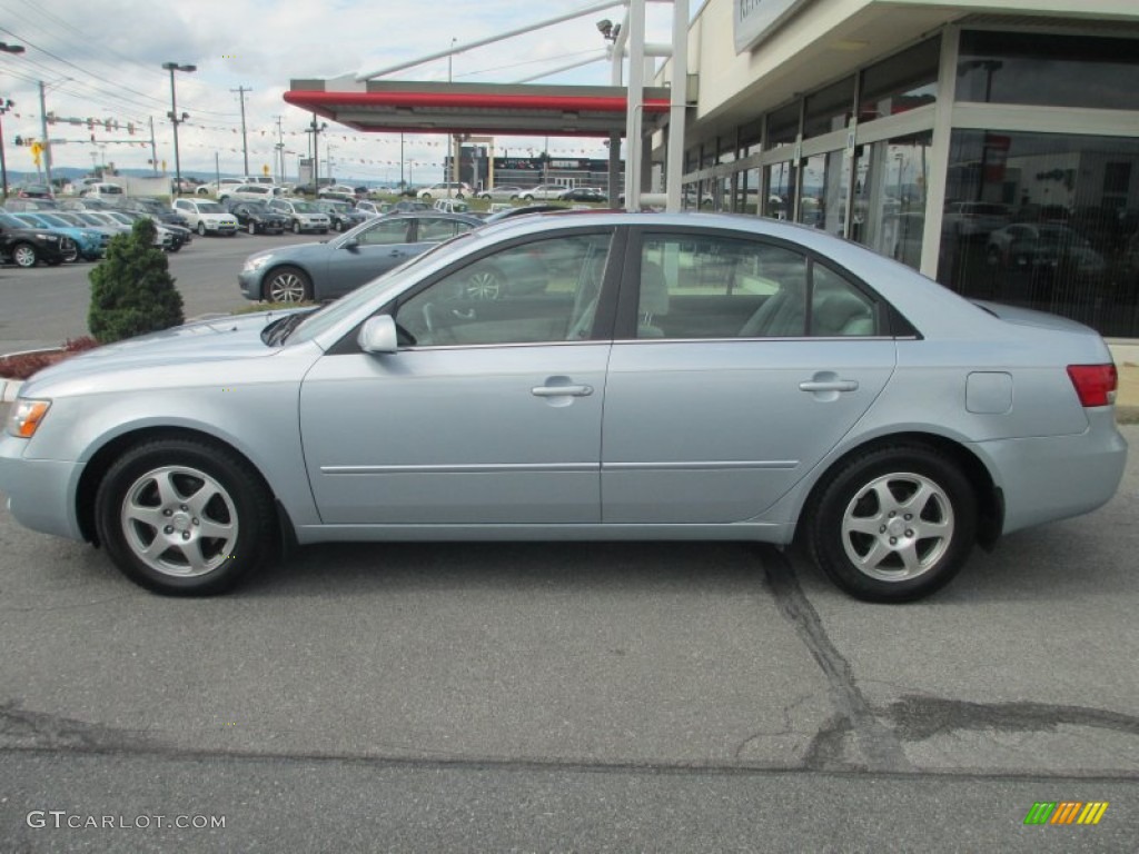 2006 Sonata GLS V6 - Silver Blue Metallic / Gray photo #2