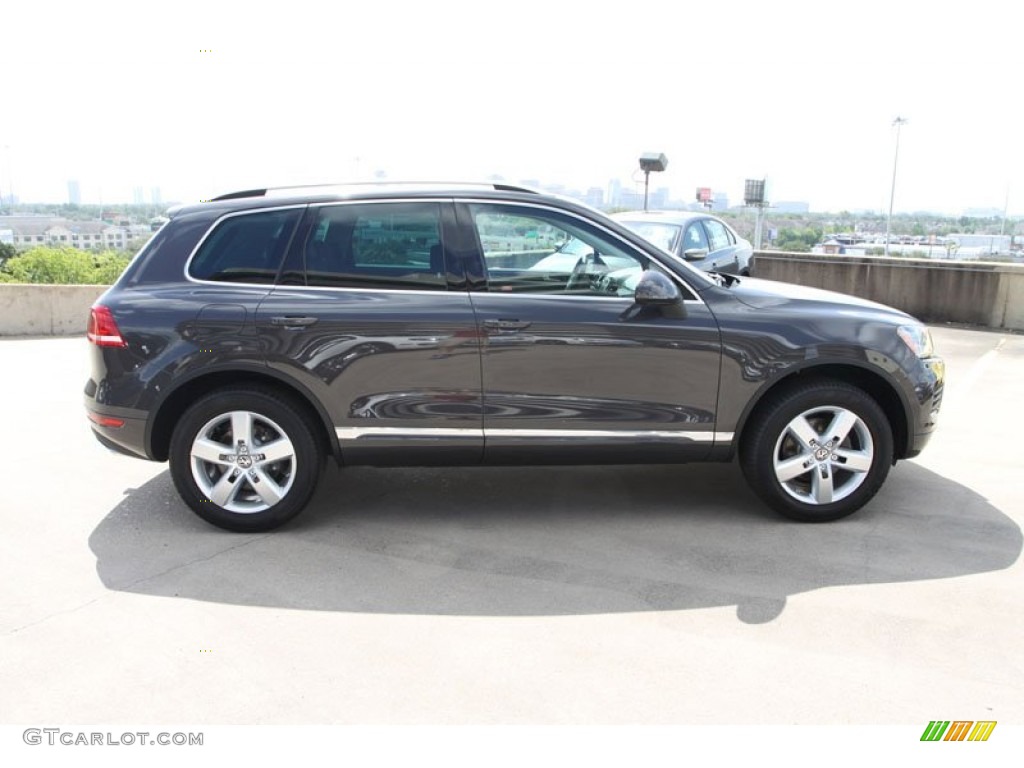 2013 Touareg TDI Lux 4XMotion - Galapagos Metallic / Black Anthracite photo #9