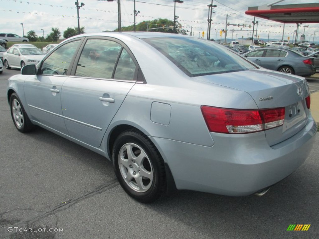 2006 Sonata GLS V6 - Silver Blue Metallic / Gray photo #3