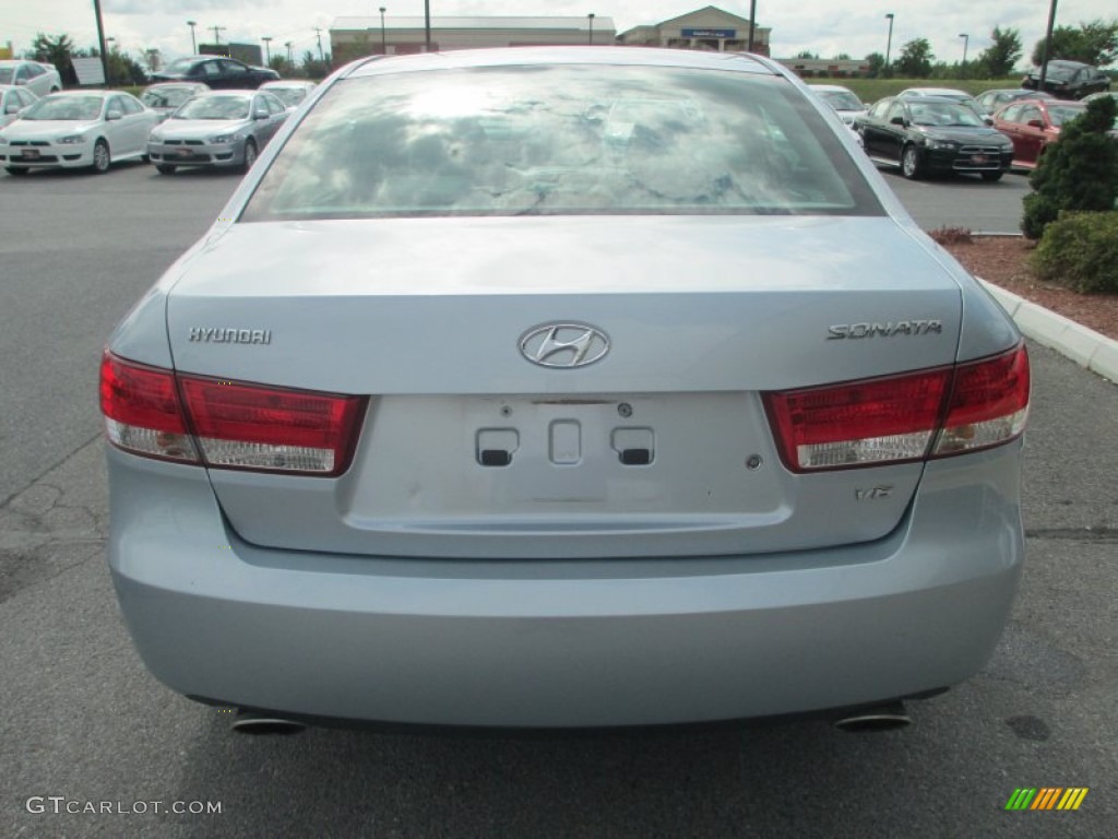 2006 Sonata GLS V6 - Silver Blue Metallic / Gray photo #4