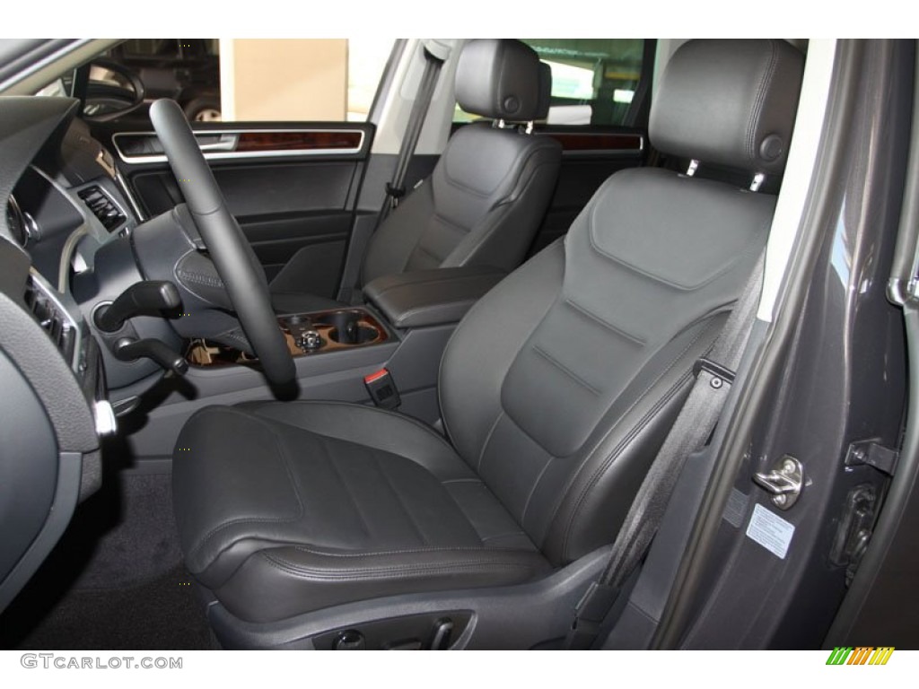 2013 Touareg TDI Lux 4XMotion - Galapagos Metallic / Black Anthracite photo #12