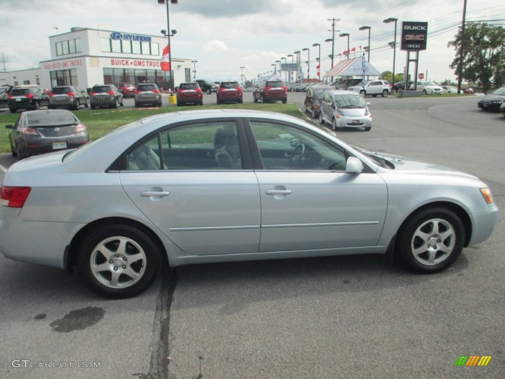 2006 Sonata GLS V6 - Silver Blue Metallic / Gray photo #6
