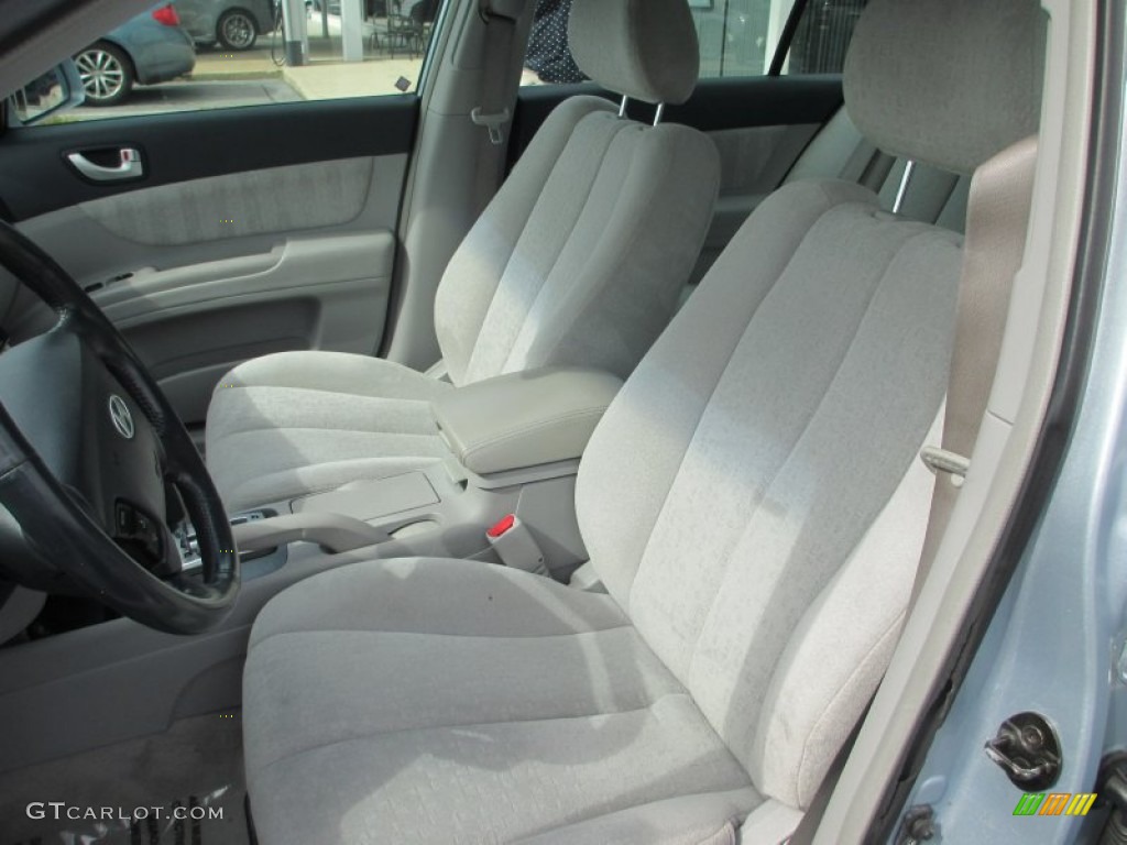 2006 Sonata GLS V6 - Silver Blue Metallic / Gray photo #11