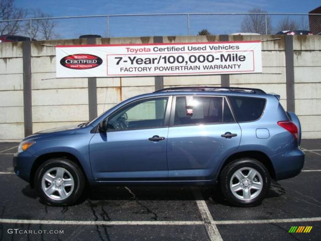 2006 RAV4 4WD - Pacific Blue Metallic / Ash photo #1