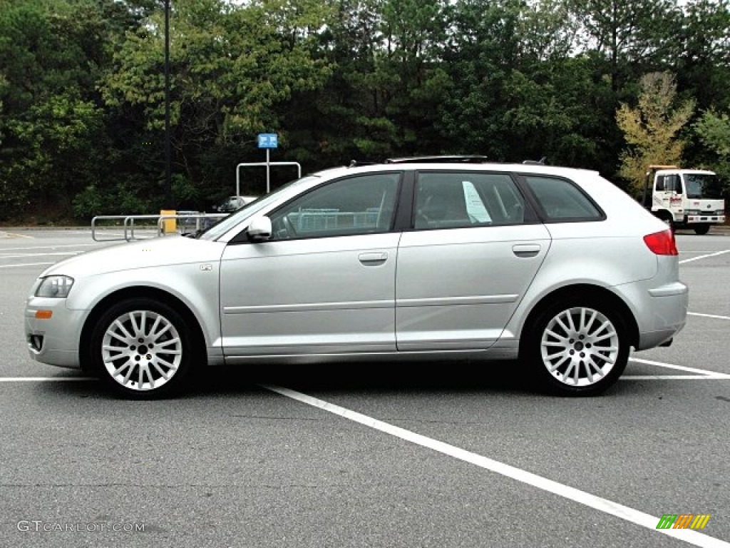Light Silver Metallic 2006 Audi A3 2.0T Exterior Photo #70301609