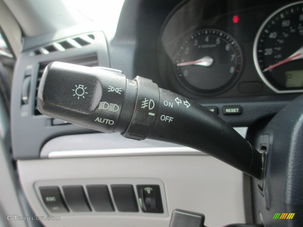 2006 Sonata GLS V6 - Silver Blue Metallic / Gray photo #17