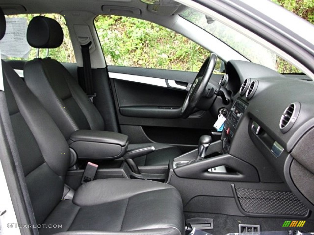 Black Interior 2006 Audi A3 2.0T Photo #70301714