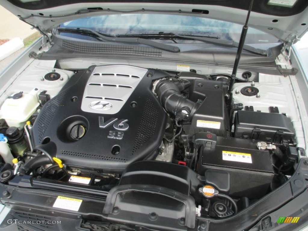 2006 Sonata GLS V6 - Silver Blue Metallic / Gray photo #31