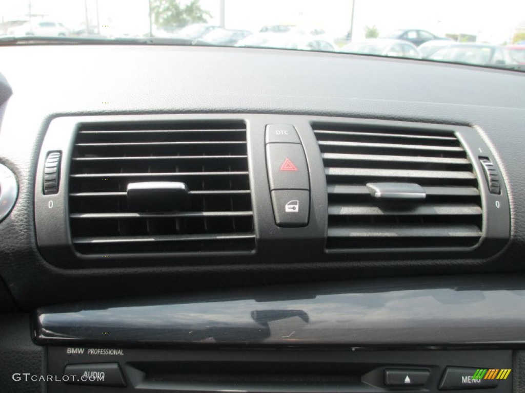 2008 1 Series 128i Coupe - Black Sapphire Metallic / Black photo #16