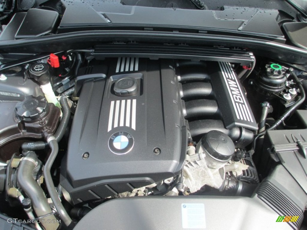 2008 1 Series 128i Coupe - Black Sapphire Metallic / Black photo #23