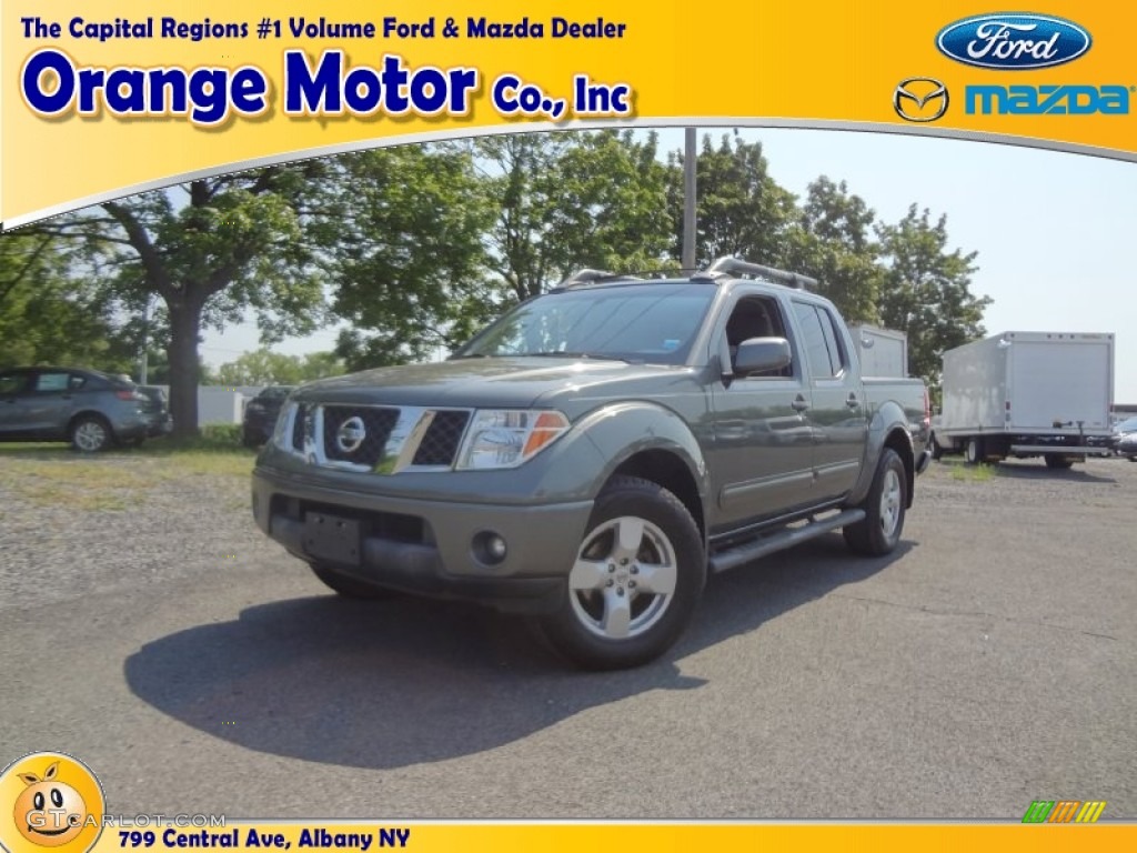 2006 Frontier LE Crew Cab 4x4 - Storm Gray / Charcoal photo #1