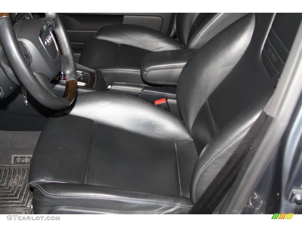 2006 S4 4.2 quattro Sedan - Dolphin Grey Metallic / Black/Jet Gray photo #8