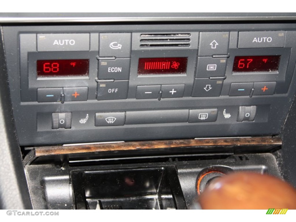 2006 S4 4.2 quattro Sedan - Dolphin Grey Metallic / Black/Jet Gray photo #16