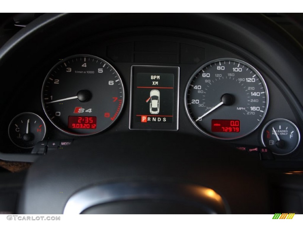 2006 S4 4.2 quattro Sedan - Dolphin Grey Metallic / Black/Jet Gray photo #24