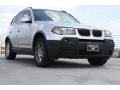 2004 Silver Grey Metallic BMW X3 2.5i  photo #1