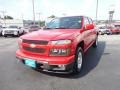 2010 Victory Red Chevrolet Colorado LT Crew Cab  photo #2