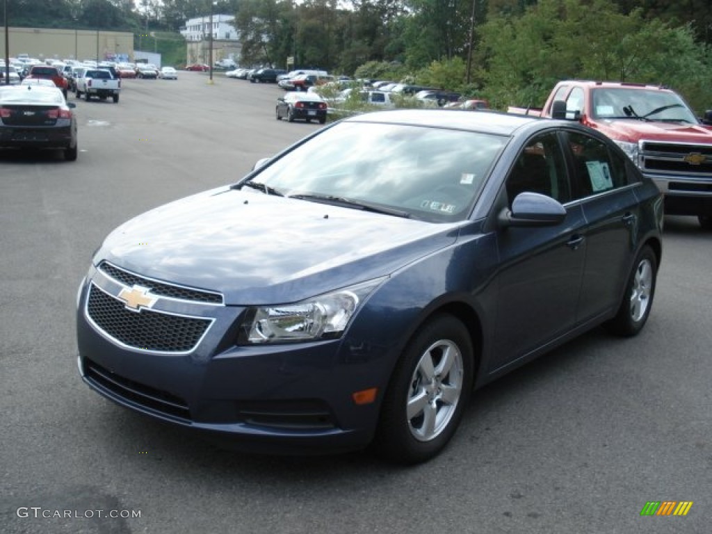 2013 Cruze LT - Atlantis Blue Metallic / Jet Black photo #4